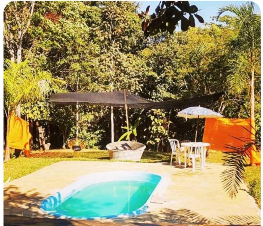 2 Suites Piscina, Area De Lazer, Currasqueira - 1 Km Do Centro Pirenopolis Exterior photo